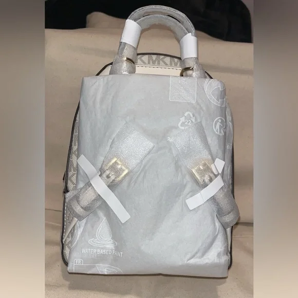 SOLD‼️Michael Kors Cream Mini Backpack...$398 Retail - Picture 4 of 6